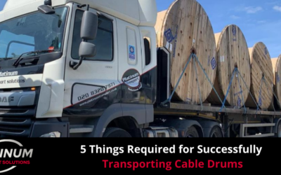 5 Things Required for Successfully Transporting Cable Drums