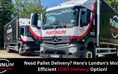 Need Pallet Delivery? Here’s London’s Most Efficient FORS Delivery Option!