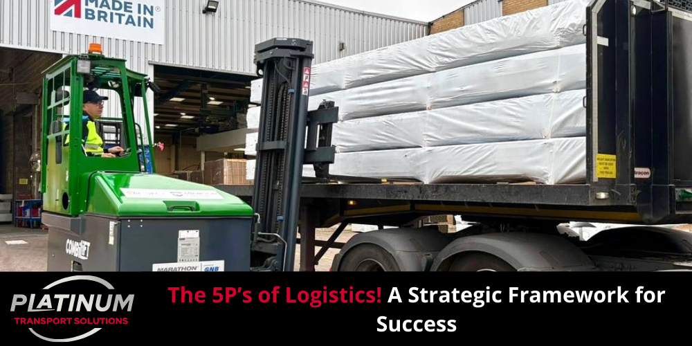 The 5P's of logistics